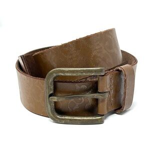 Naf Naf Women’s Brown Leather Belt